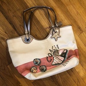 Coach Beach Tote So Cute For Summer Coach Bag